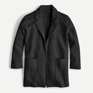 J. Crew Sophie Sweater Blazer (Black XS)